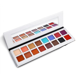 Wholesale High Pigment Makeup Palette Cardboard Packing Eyeshadow Palette