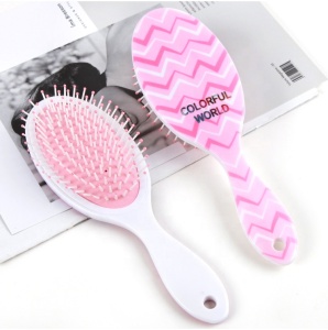 Yaeshii Hot Selling Women Anti-static Hair Scalp Massage Comb Nylon Curly Detangle Hair Brush  Hairdressing Styling brush