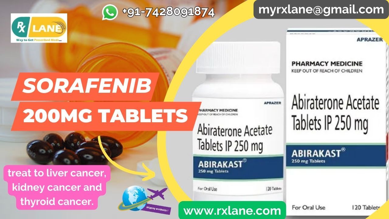 Indian Sorafenib 200mg tablets cost Philippines, Dubai
