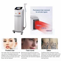 3 Wavelength 808 755 1064 Machine Price Permanent Diode Laser Hair Removal Beauty Equipment