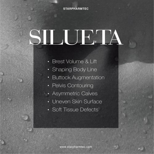 Silueta 60cc | Bodyfiller buttocks and breast filler hafiller