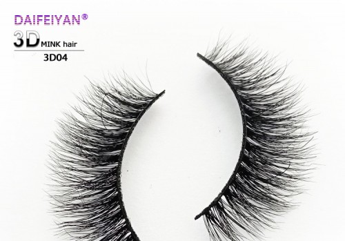 Wholesale Eyelashes OEM 3D Mink Eyelashes Eyelash Custom Packaging