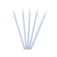 Cleanroom Foam Swab Stick with Small Tapered Pointed Head