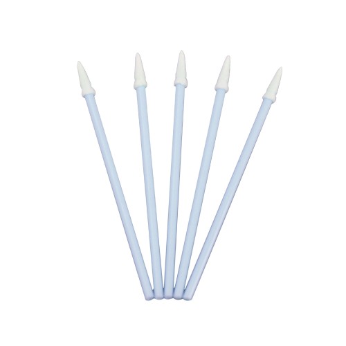 Cleanroom Foam Swab Stick with Small Tapered Pointed Head