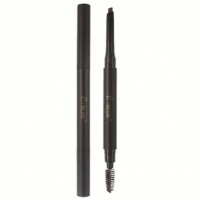 double sided best powder auto eyebrow pencil 0.3g black with brush natural look