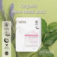 (CHOBS) 有機天絲面膜 - 玫瑰 Organic Tencel Mask - Rose 25ml