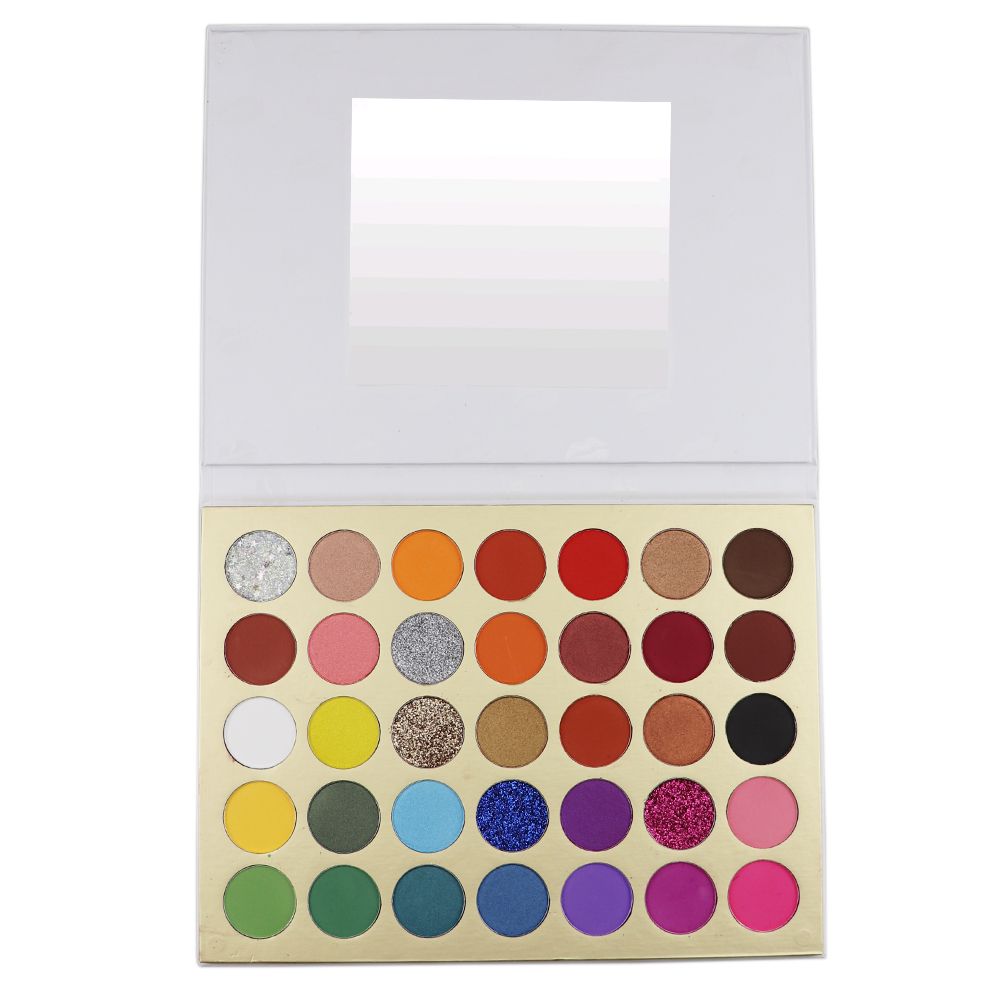 Hot Selling 35 Colors Pigment Eyeshadow Palette Private Label Vegan Eyeshadow