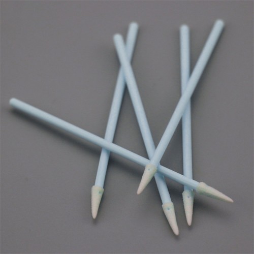 Cleanroom Foam Swab Stick with Small Tapered Pointed Head