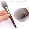 Custom Private Label 9Pcs Burgundy Makeup Brush Set Premium Synthetic Hair Cosmetic Face Eye Beauty Brushes with Wooden Handle