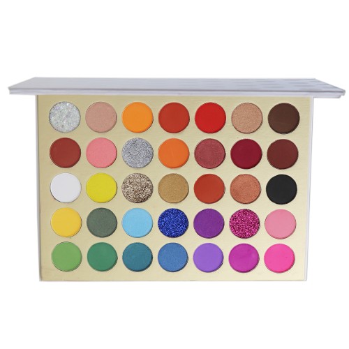 Hot Selling 35 Colors Pigment Eyeshadow Palette Private Label Vegan Eyeshadow