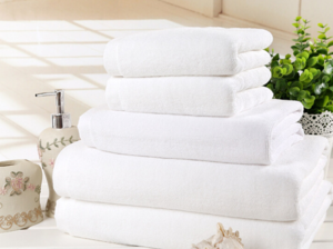100% cotton custom white bath towel china supplies