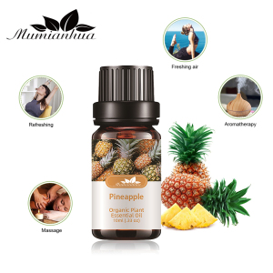 10ml Pineapple Bulk Fragrance Oil for Candles Refreshing Perfume Oil Wholesale Massage Oils for SPA