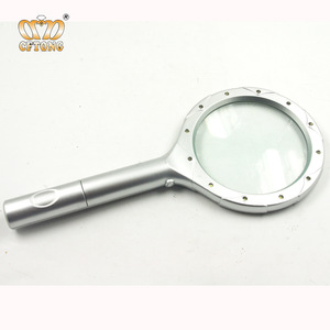 12 leds light high quality plastic precision magnifying lamp