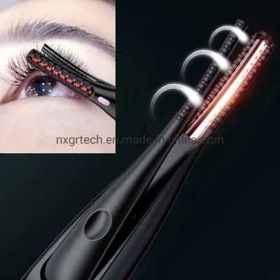 2021 Electric Heated Eyelash Curler Applicator Makeup Curling Natural Eye Lash Curler Long Lasting Beauty Tools Eyelash Curler