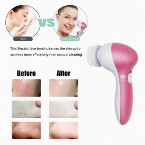 5 in 1Professional face cleansing brush facial cleansing brush face brush OEM