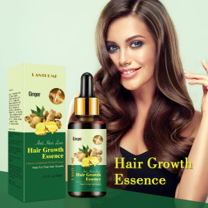 7 Days 30ml Ginger Oil Make Hair Regrowth Nourishment and Thickening Hair Loss Treatment for Damaged Hair