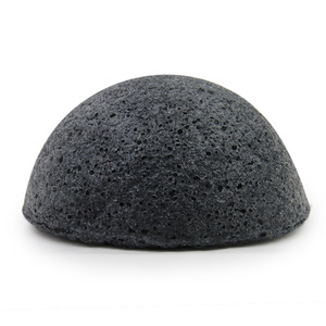 Bebevisa 100% Pure half-ball dry or wet konjac sponge wholesale