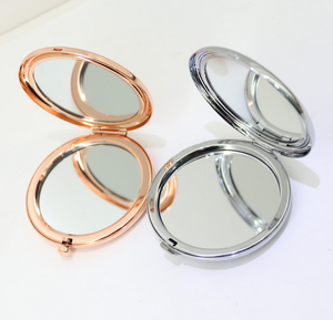 Compact Led Lighted Makeup Mirror Portable Folding Cosmetic Mirror pocket mirror for travel