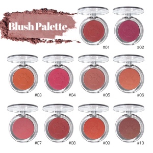 Cosmetics Makeup Customized Logo Natural Single Private Label Palette Blush