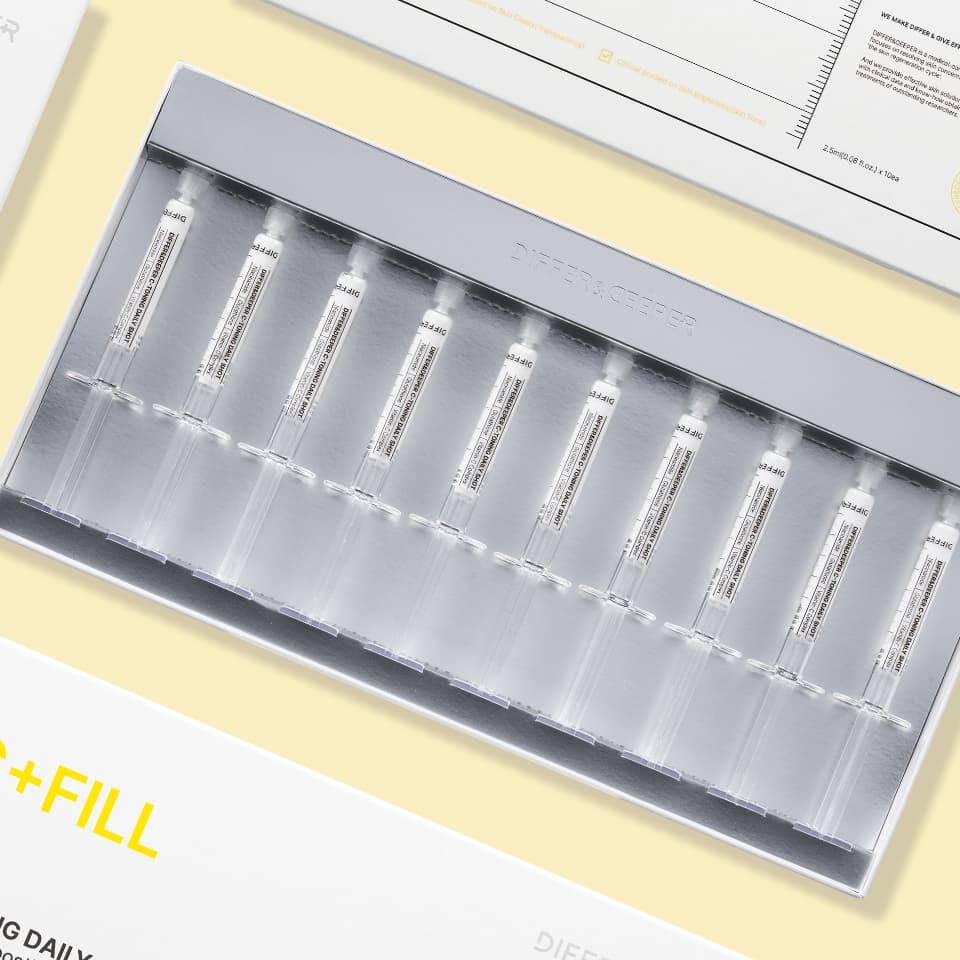 CPNP_DIFFER&amp;DEEPER C-FILL DAILY SHOT / VITAMINE C / BRIGHTENING AMPOULE