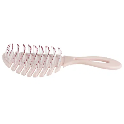 Curve Plastic Custom Color Waterproof Massage Plastic Portable Detangling Hair Brush