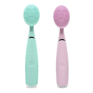 Deep cleaning pore cleanser face massager rechargeable electric handheld facial cleansing brush