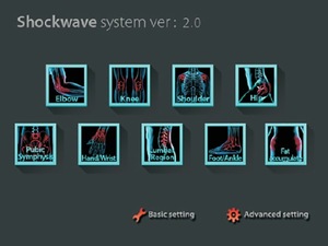 ESWT/Radial Shockwave/ Physiotherapy equipment for Sports injury/Medical massage