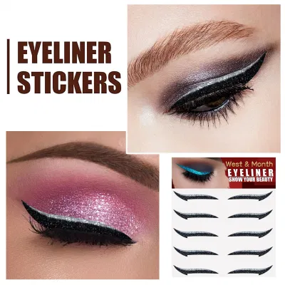 European and American Stage Makeup Eyeliner Party Double Eyelid Stickers