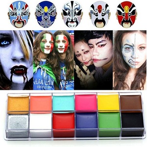 face painting kit 12 colors set flag body paint supplies wholesale your brand cosmetics beauty makeup artist academy source