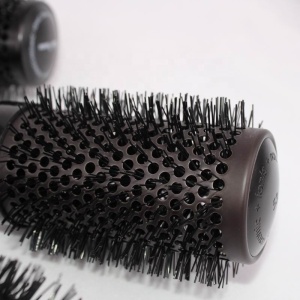 Full color changed thermal hair brushes ionic round brush professional barber shop use