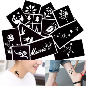 G214-G241 Product  India Henna  Airbrush  Temporary Tattoo Stencils