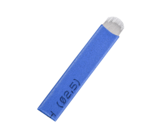 High quality blue U- style blade eyebrow tattoo needle