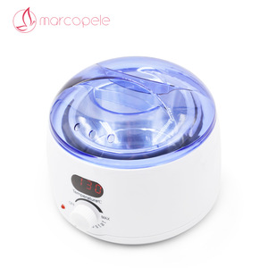 Hot Sale Led Digital Temperature Control 500CC Electric Melting Pot Wax Warmer Heater For Hard Soft Wax Use