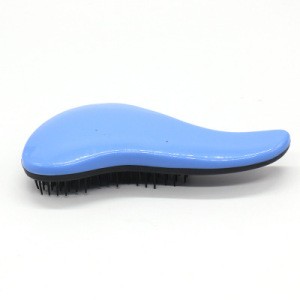 Hot selling Magic Anti-static Plastic Salon Styling Tool Detangling Handle Tangle Shower Curve TT Comb Hair Brushes