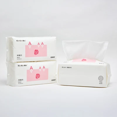 Hypoallergenic and Fragrance-Free Reusable Highly Absorbent Disposable Facial Tissue