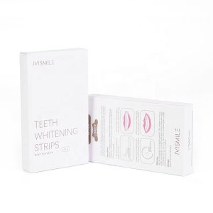 IVISMILE CE Approved Effective Dental Teeth Whitening Strips Private Logo