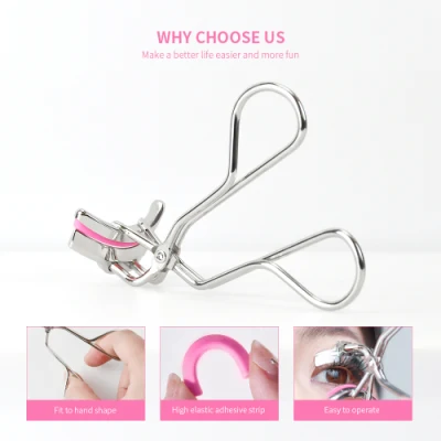 Long Lasting Carbon Steel Eyelash Curler Wide-Angle Sun Flower Eyelash Curler