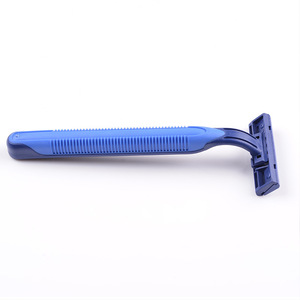 max rubber handle 3 blade disposable face shaving razor