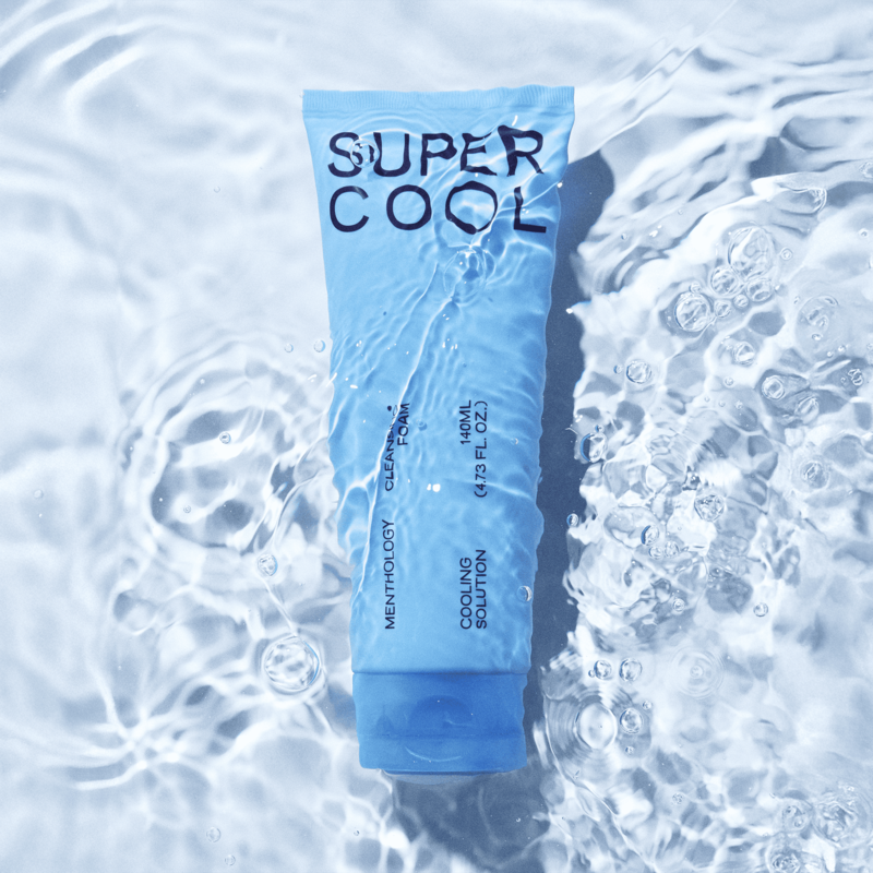 (MENTHOLOGY) Super Cool Cleansing Foam 140ml