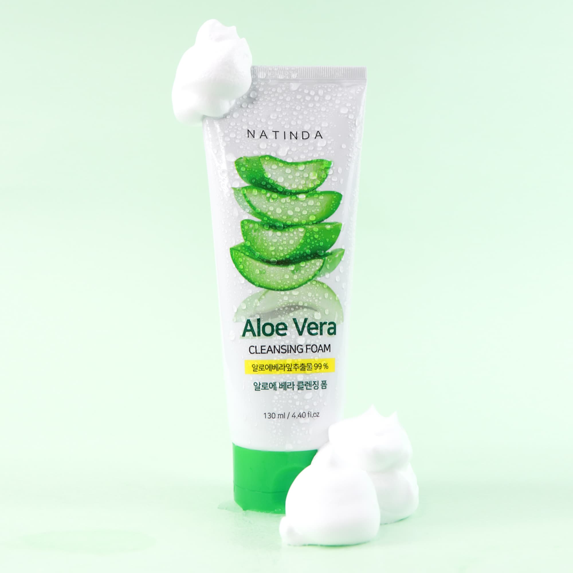 Natinda Aloe Vera Cleansing Foam 130g