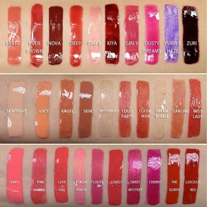 New fashion pink packing high pigment long lasting waterproof create your own label clear lip gloss