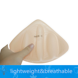 new styles cheap price high quality massage function prosthesis silicone breasts forms factory
