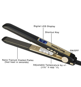 newest screen touch salon professional hair straightener