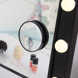 Newest Trending Fashion Hollywood Style Lighted Makeup Vanity Mirror with LED Light Blubs