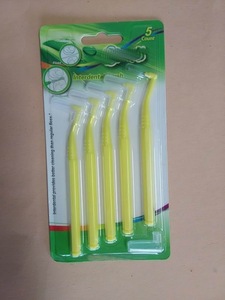 oral care long handle cheap interdental brushes