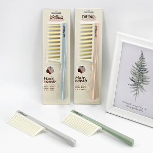 Plastic hairdressing comb daily hair long comb multi-functional wide tooth hair care comb manufacturers direct sales