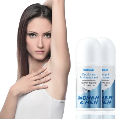 Private Label Cosmetic Body Care Natural Comfortable Smell Armpit Antiperspirant Body Deodorant Roll on for Women