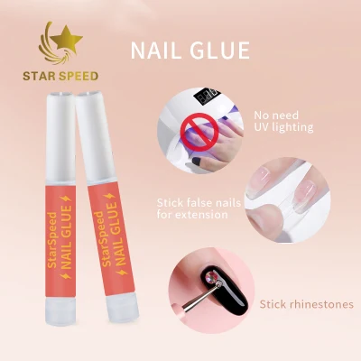 Professional Manufacturer Top Quality Acrylic Nails Glue 2g Nail Glue for Tips