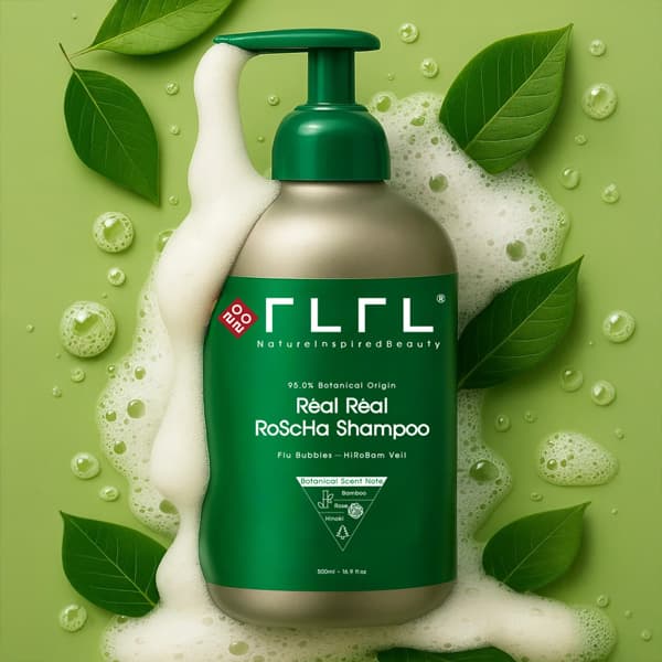 RoScHa Shampoo, Root/Scalp/Hair Shampoo, Vegan/Natural/Botanical Shampoo, Eco-friendly Package.