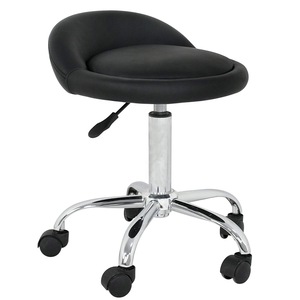 Short Adjustable Comfort Pneumatic Pump Salon Furniture & Equipment Nail Salon Pedicure Stool UMI BLACK Spa Pedicure Chair